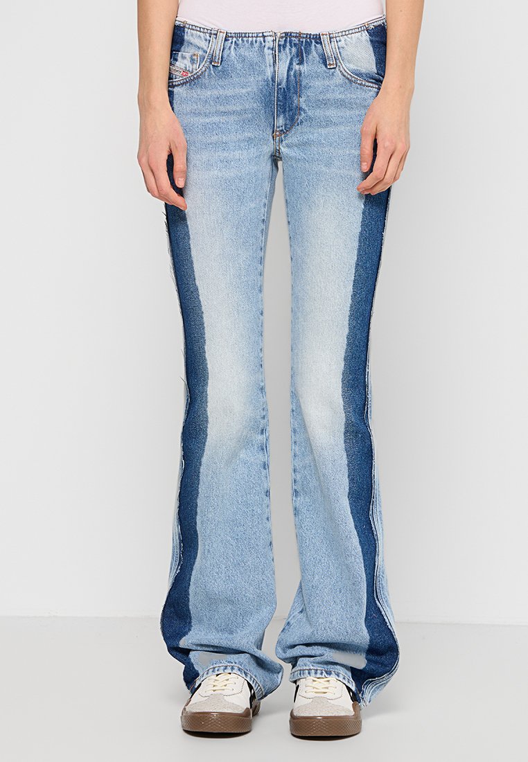 Diesel Bootcut jeans blauw