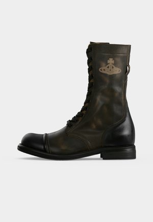 Vivienne Westwood PARACHUTE BOOT - Μποτάκια με κορδόνια - off black