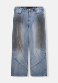CUTLINE UNISEX - Jeans straight leg - blue dirt wash