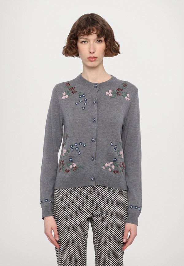MAUPASSANT - Strickjacke - gris