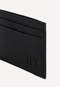 Armani Exchange Custodia per biglietti da visita - black