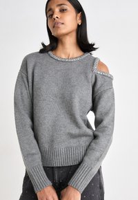DKNY COLD HOT FIX  - Stickad tröja - ash grey