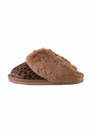 Next, Hausschuh - animal brown