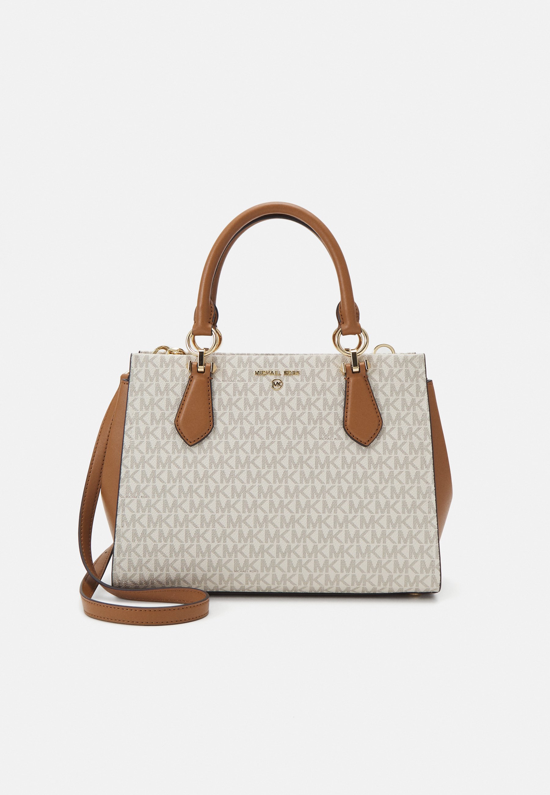 MICHAEL Michael Kors MARILYN SATCHEL - Handbag - vanilla/off-white 