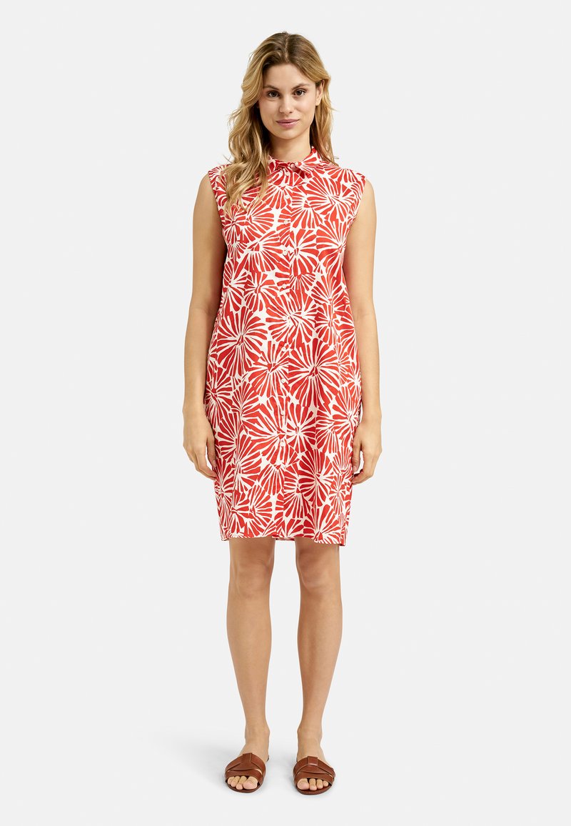 Smith&Soul ÄRMELLOSES GEMUSTERTES  - Blusenkleid - cream white print