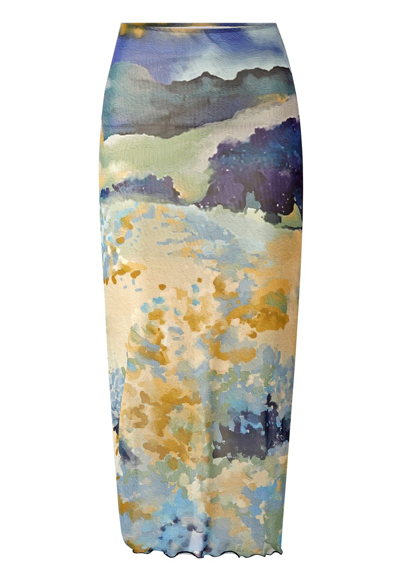 Rich & Royal Kokerrok meerkleurig Rich & Royal Kokerrok meerkleurig