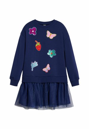 WITH FIGURES - Vestito casual - blue