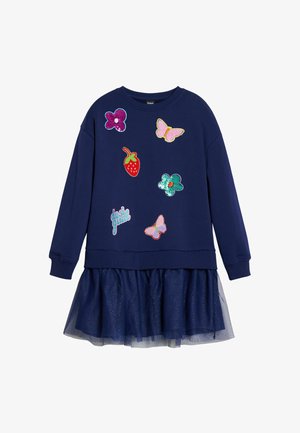 WITH FIGURES - Dnevna haljina - blue