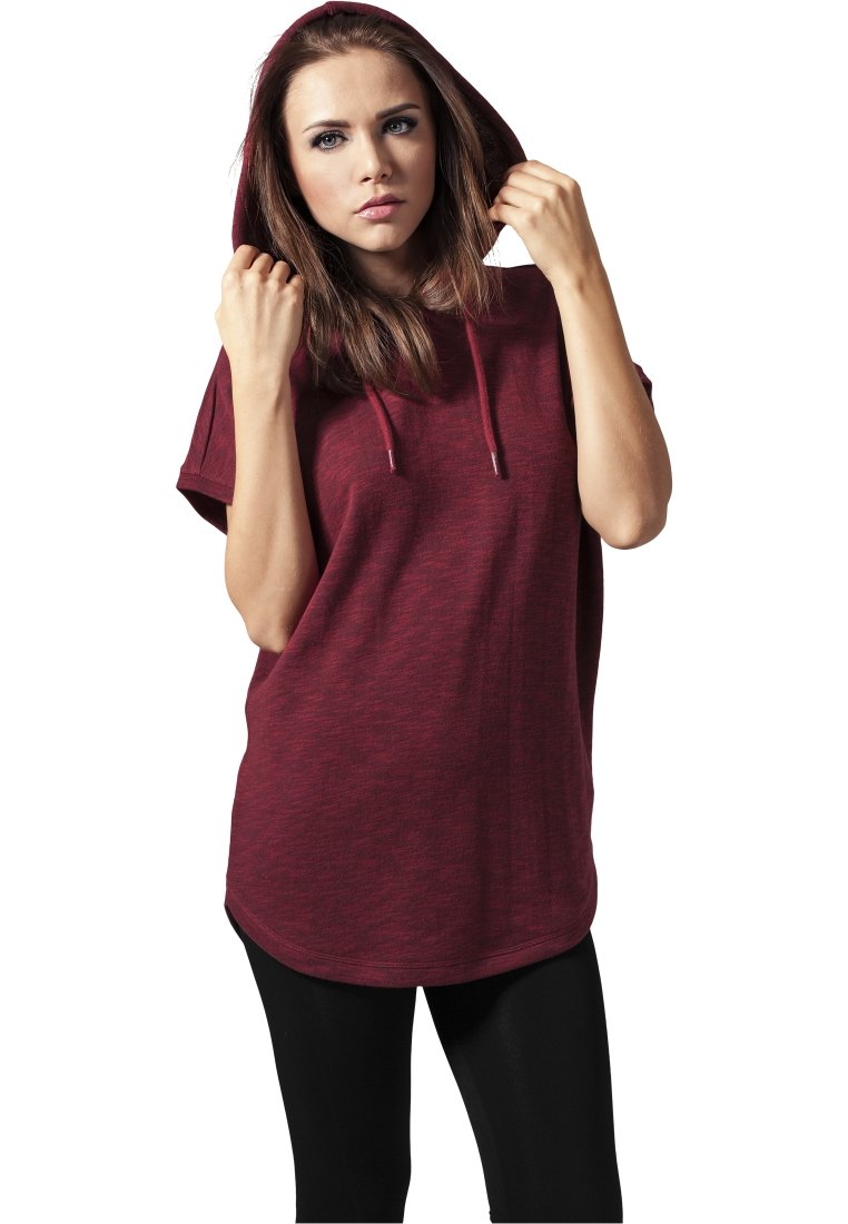 Urban Classics Sweat à capuche - burgundy