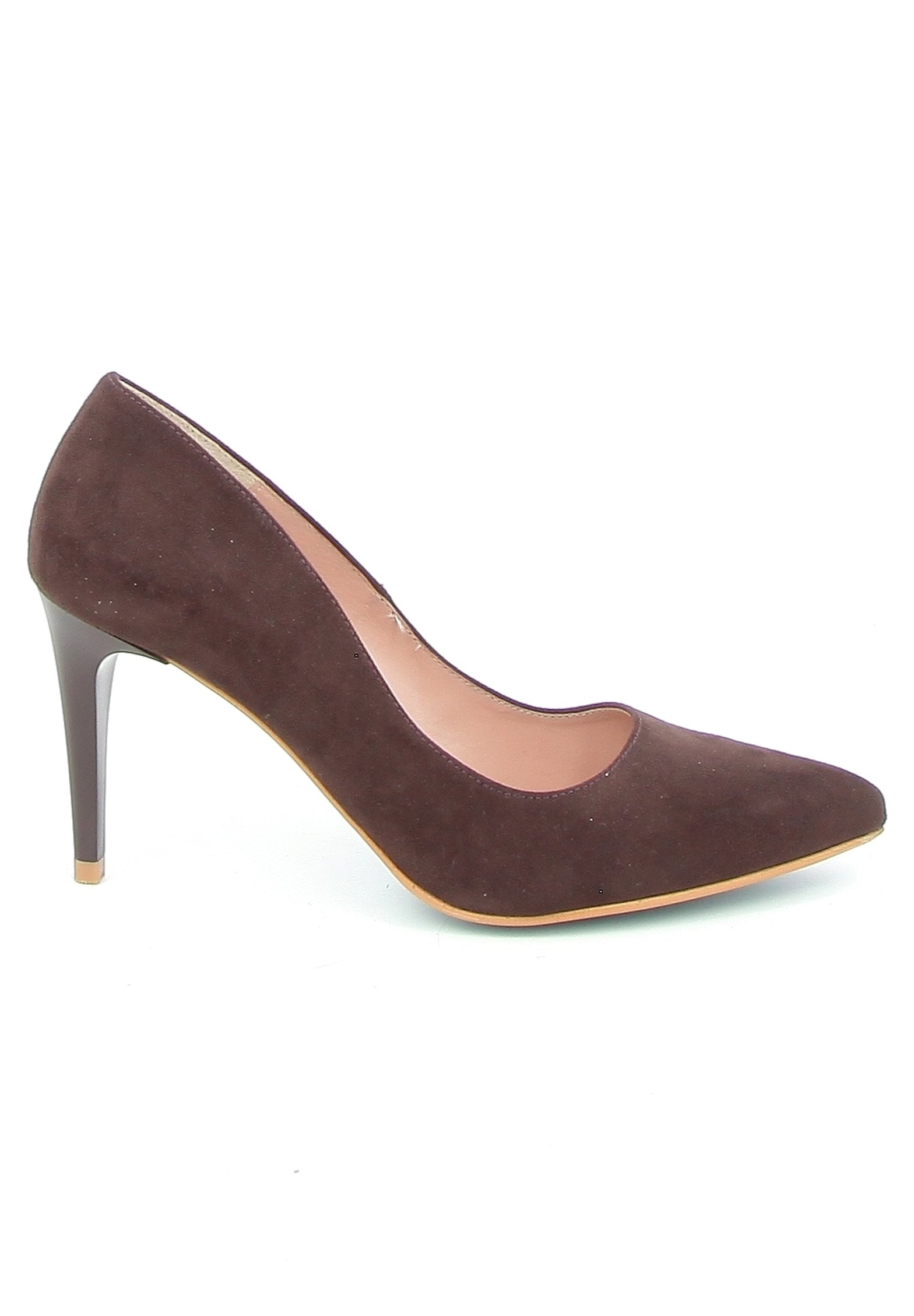 Schoenen Hoge hakken Dames Schoenen Hakken Hoge hakken De Bijenkorf Hoge  hakken Chique bruine leren hakken maat 39 dance4life.com