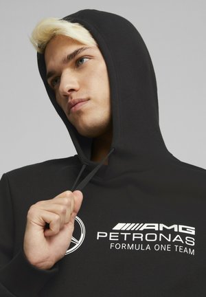 MERCEDES-AMG PETRONAS - Felpa con cappuccio - black