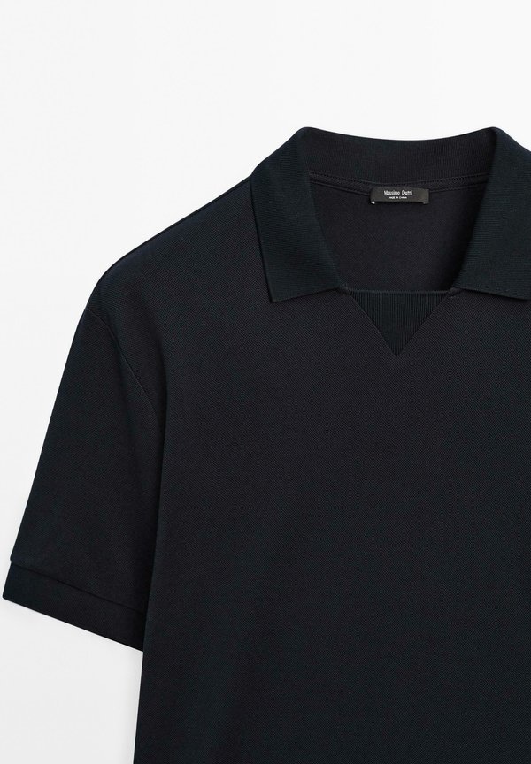 SHORT SLEEVE MICRO-TEXTURED - Polo shirt4