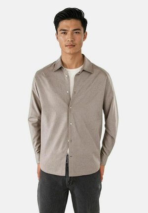 SHIFT BRUSHED - Button down-skjorte - brown