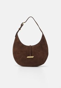 MOON SHOULDER BAG - Handbag - dark brown