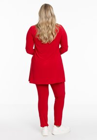 YOEK WITH COLLAR - Overhemdblouse - red