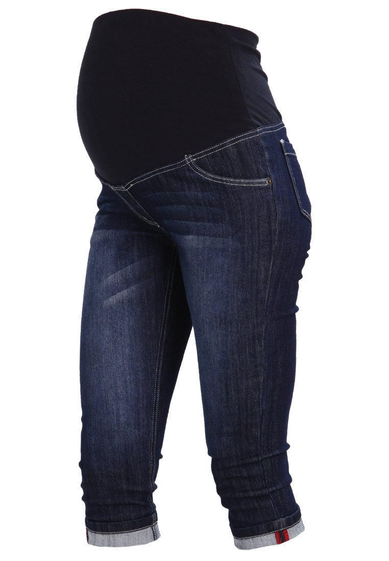 JoJo Maman Bébé Jeansshort donkerblauw