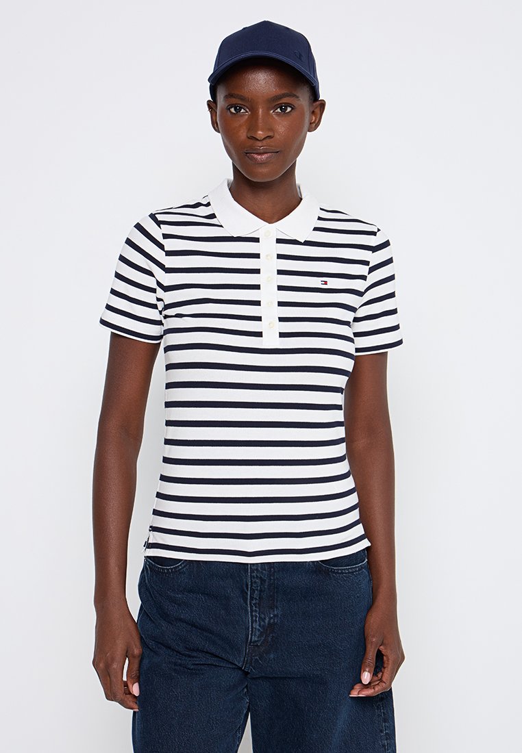 Tommy Hilfiger Poloshirt wit Tommy Hilfiger Poloshirt wit