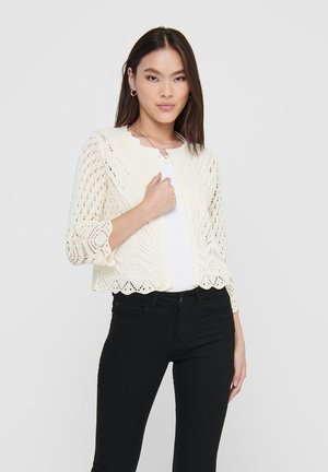JDY JDYSUN CROPPED CARDIGAN - Cardigan - eggnog