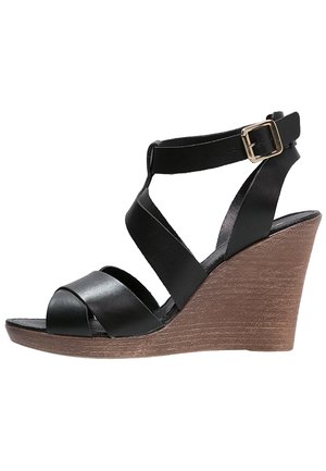 Zign by Zalando Sandales à talons hauts - black
