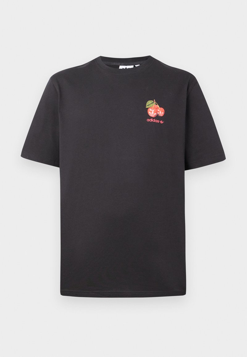 adidas Originals T-shirt print zwart adidas Originals T-shirt print zwart