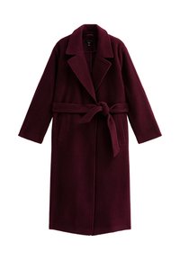 BELTED  - Trench - burgundy