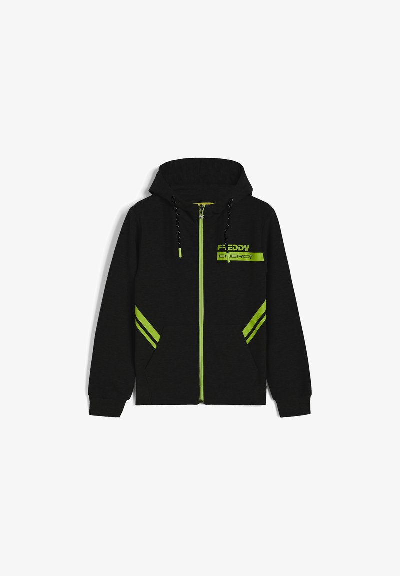 Freddy ZIP - Felpa con zip - black
