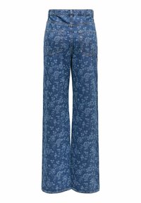 ONLY Džinsi ar paplatinātiem galiem - medium blue denim