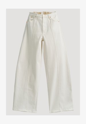 Wrangler, WRANGLER X LAINEY WILSON TOUR BARREL JEAN - Jean coupe décontractée - pearl white