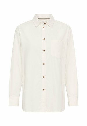 MIT BRUSTTASCHE - Overhemdblouse - milk white