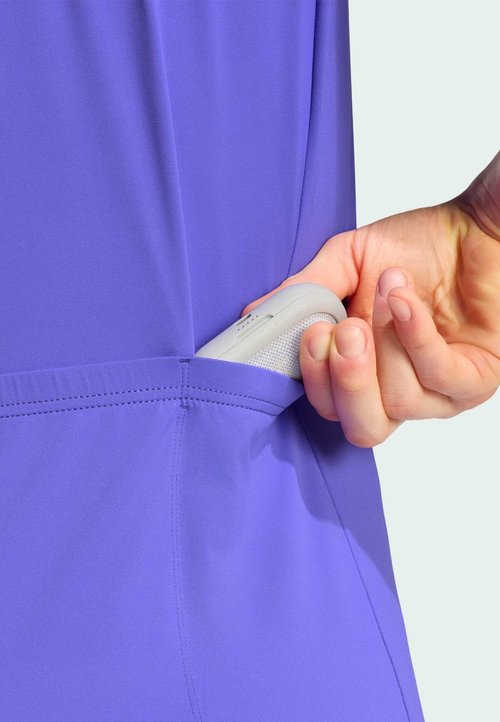 adidas Cycling Jersey - solar purple white — foto 4