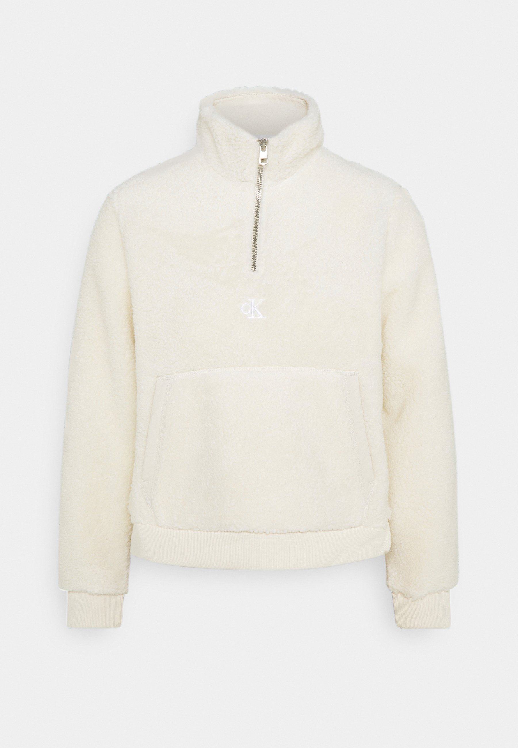 cream fleece jumper