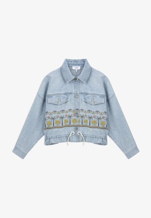 Twist REGULAR FIT EMBROIDERED - Spijkerjas - blue