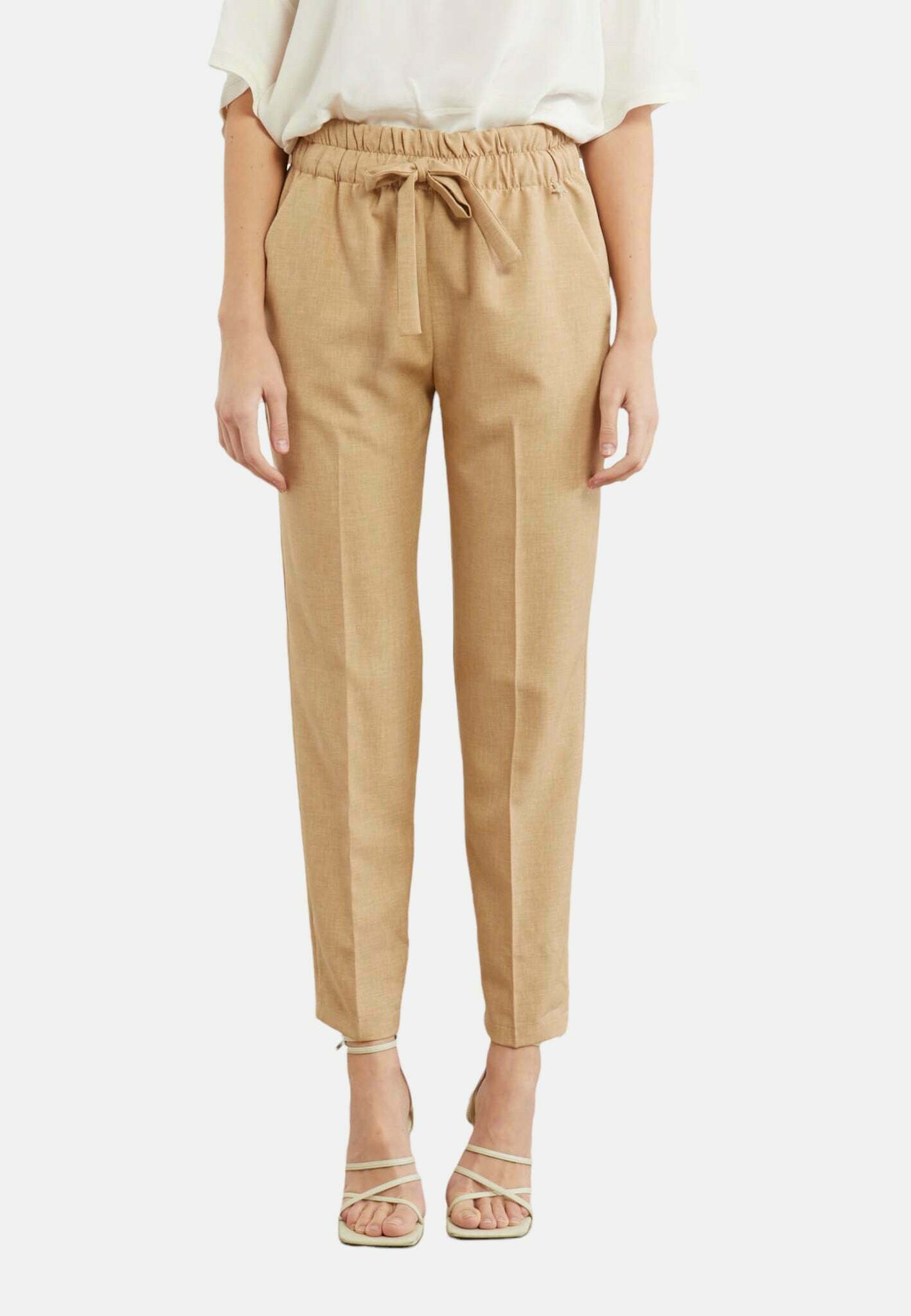 Souvenir ELASTICO - Pantaloni - sabbia - Zalando.it
