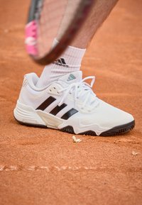 SOLEMATCH CONTROL 2 - Allcourt tennissko - footwear white/black blue metallic/silver metallic