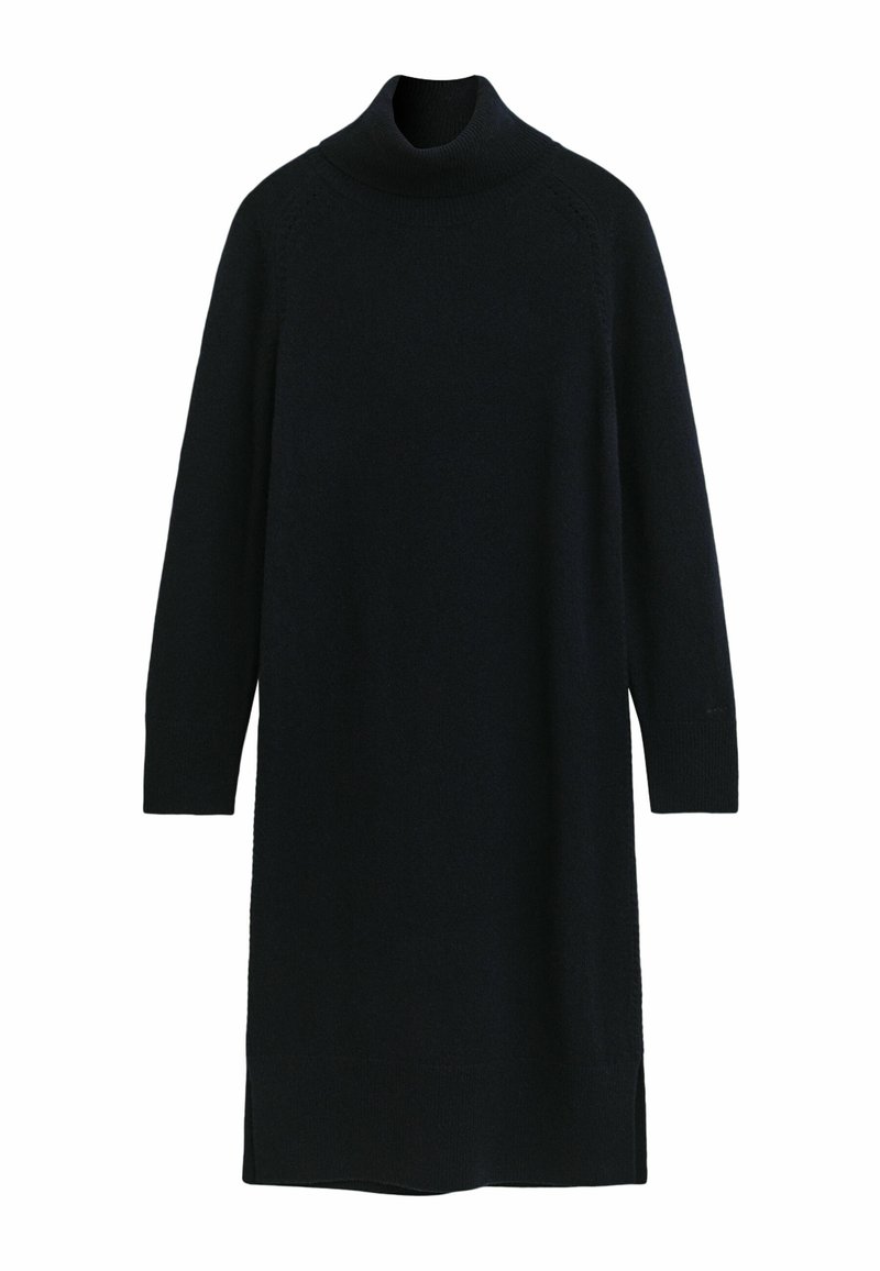 Gant Gebreide jurk donkerblauw