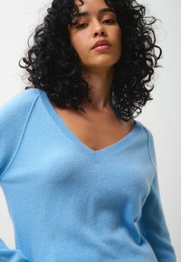 Authentic Cashmere GIUSALET - Maglione - inca blue