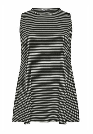 Yours Clothing, PLUS SIZE VESTS & CAMIS - Top - jet black