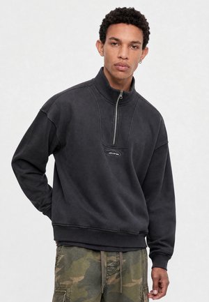 Hollister Co., SURF BOXY - Φούτερ - black