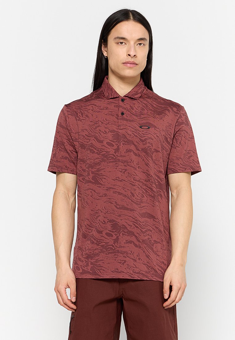 Oakley Poloshirt donkerrood
