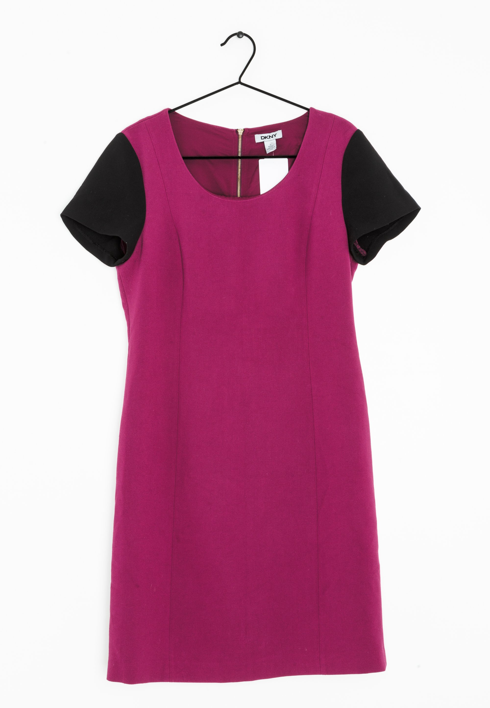 open lace back dress DKNY Women's Shirred-Sleeve Scuba Crepe Sheath Dress  DGFOutlet