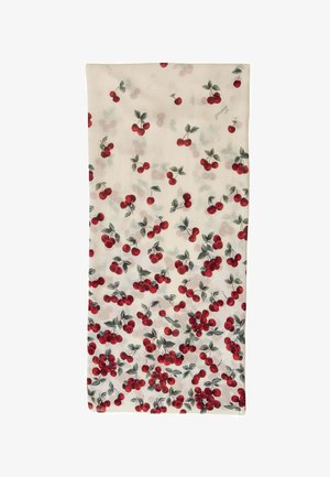 TWINSET, ESTOLA ESTAMPADA - Bufanda - cherries degradè white red