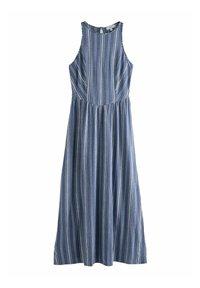 Next STRIPED - Maxi ruha - blue