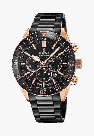 CERAMIC - Chronograph watch - black