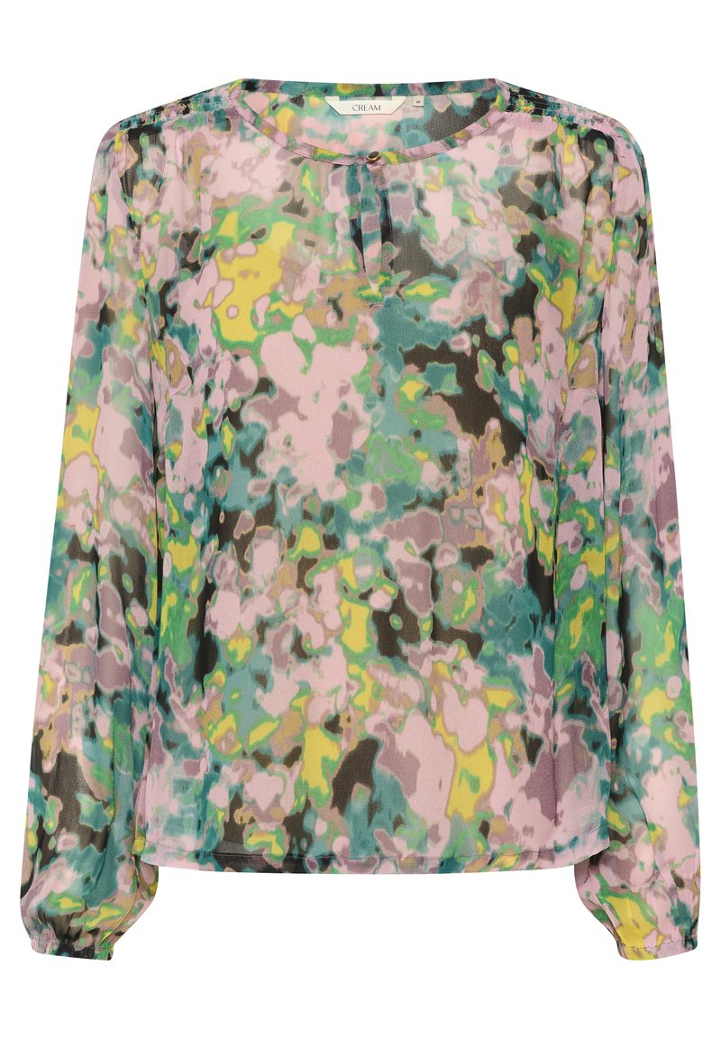 Cream Blouse meerkleurig