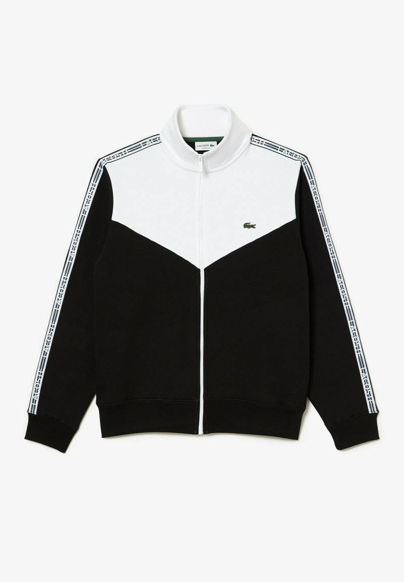 Lacoste Sport JACKET TAPERED Sweatjacke Noir Blanc schwarz Zalando de Lacoste Sport JACKET TAPERED Sweatjacke Noir Blanc schwarz Zalando de