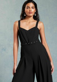 Love & Roses WIDE CAMI BELTED  - Kombinezons - black