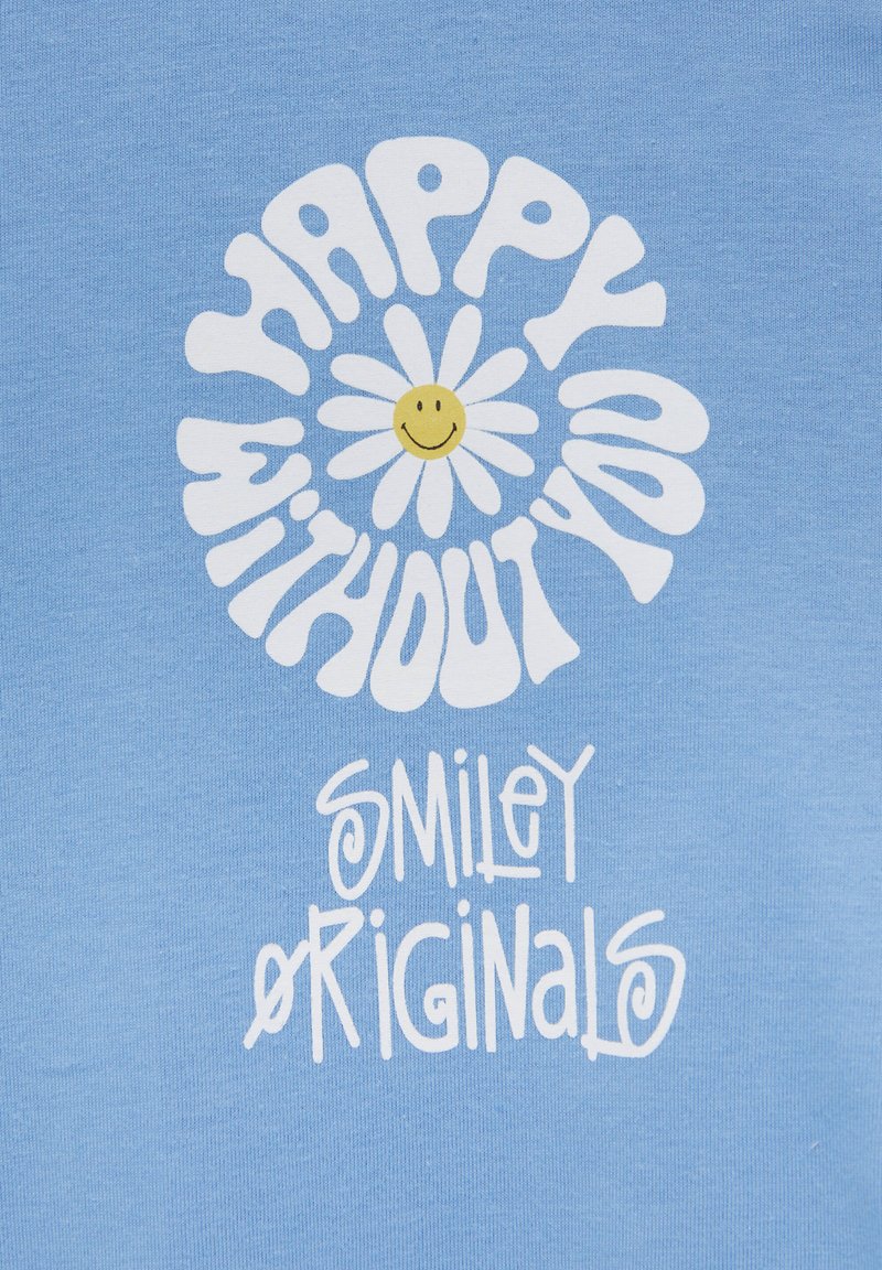 Damen T-Shirts | PULL&BEAR DAISIES T-Shirt print blue grey/blaugrau - DH00871 Damen T-Shirts | PULL&BEAR DAISIES T-Shirt print blue grey/blaugrau - DH00871
