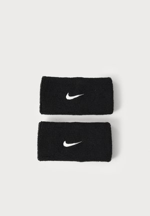 CLASSIC DOUBLEWIDE WRISTBANDS UNISEX 2 PACK - Ranneke/hikinauha - black/white