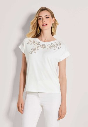 T-shirt print - off-white