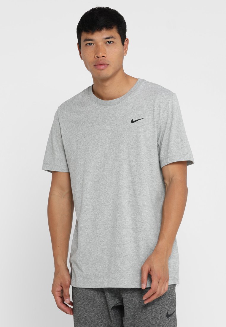 Nike Performance - TEE CREW SOLID - T-Shirt sport - dk grey heather, Ingrandire